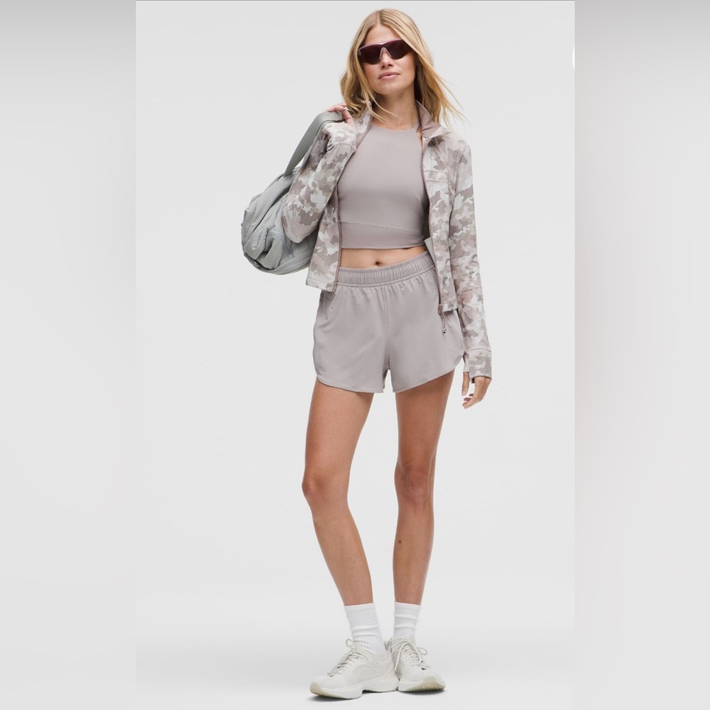 🆕Lululemon🍋Define Cropped Jacket Nulu ColourThawed Camo Warm Ash Grey Multi - Picture 3 of 9